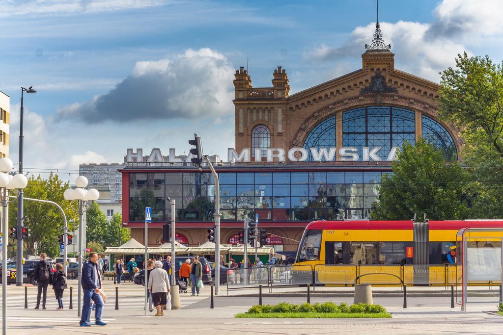 Industrial 9Th Floor Central Apartment With Balcony And Views Warsaw Luaran gambar